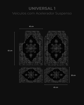 Maristhan Yahalom - Jogo de Tapetes Automotivos Premium